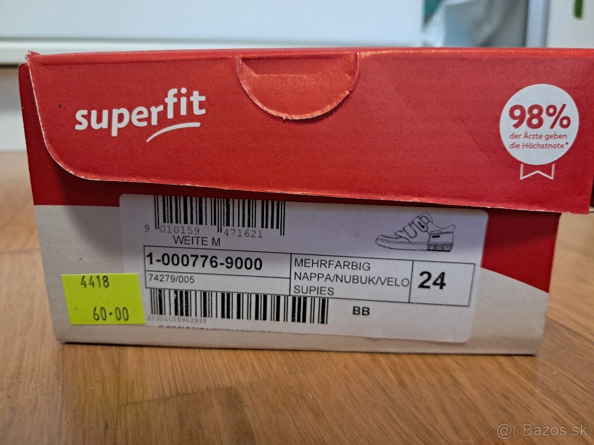 Tenisky Superfit - modré 24 - 6