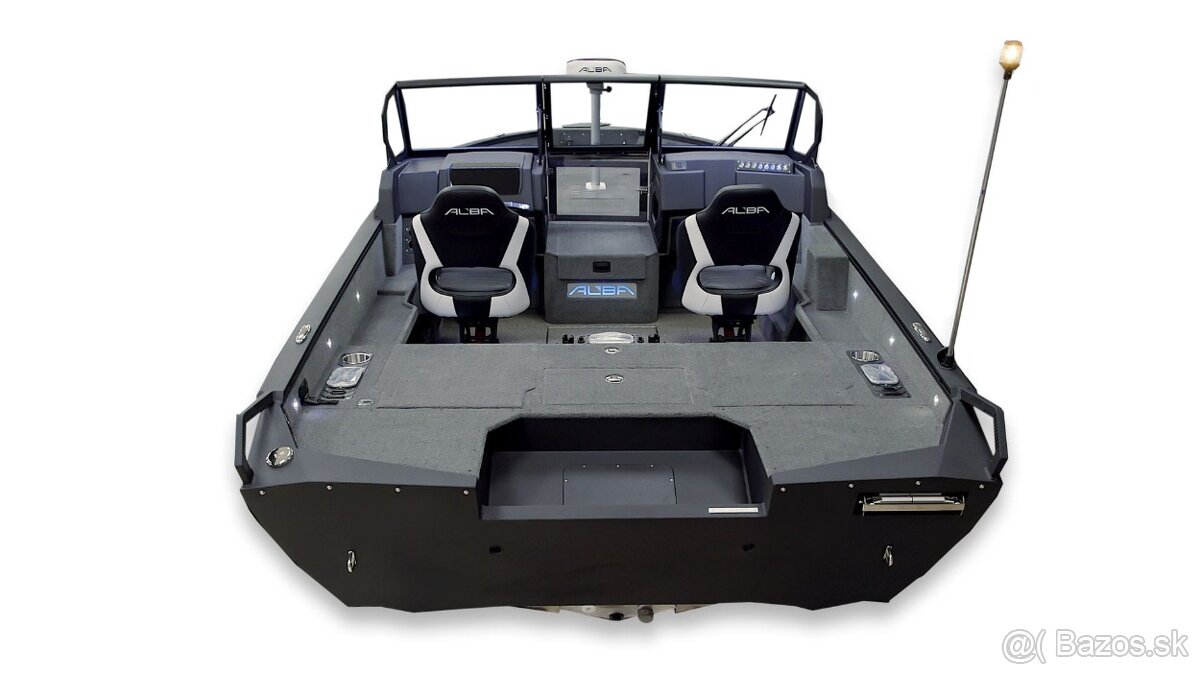 Predám špičkový rybársky hliníkový čln ALBA 570 - 6