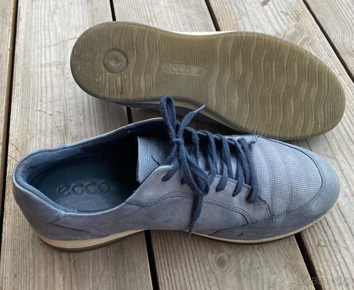 pánske modrosivé mokasíny - 6