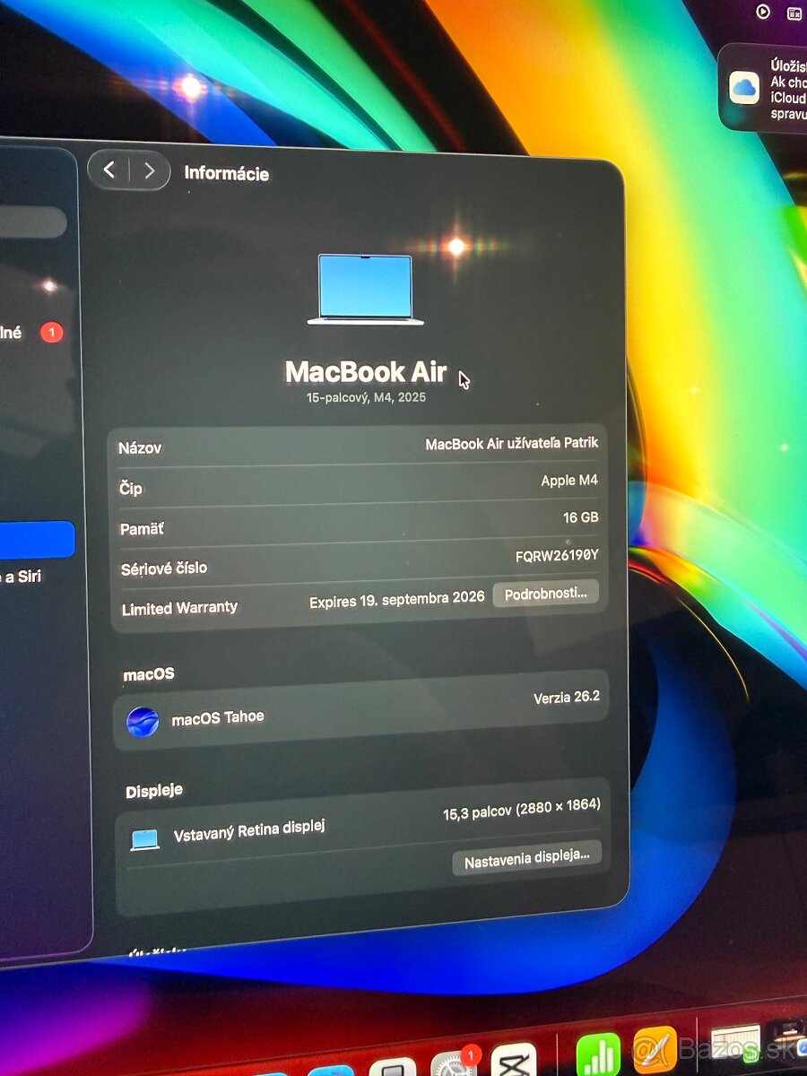 MacBook Air 15 m4 - 6