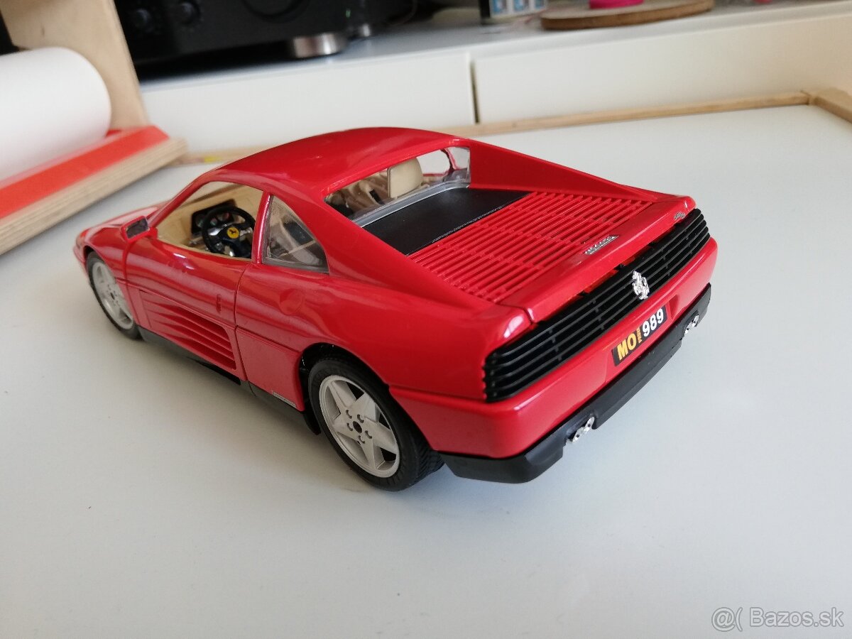 1.18 FERRARI 348 TB cervena Bburago - 6