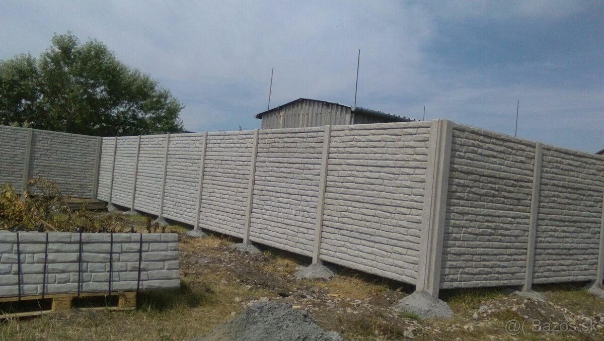 Betonové ploty najlepšie ceny - 6