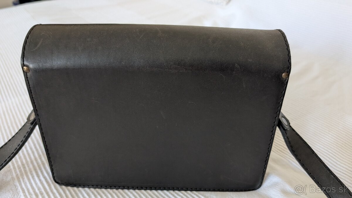 Kožená kabelka- Snail (unisex) - 6