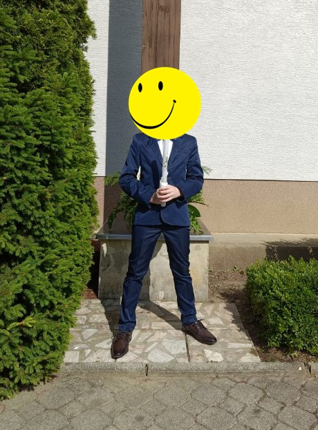 Oblek 134 a topánky 33 - 6