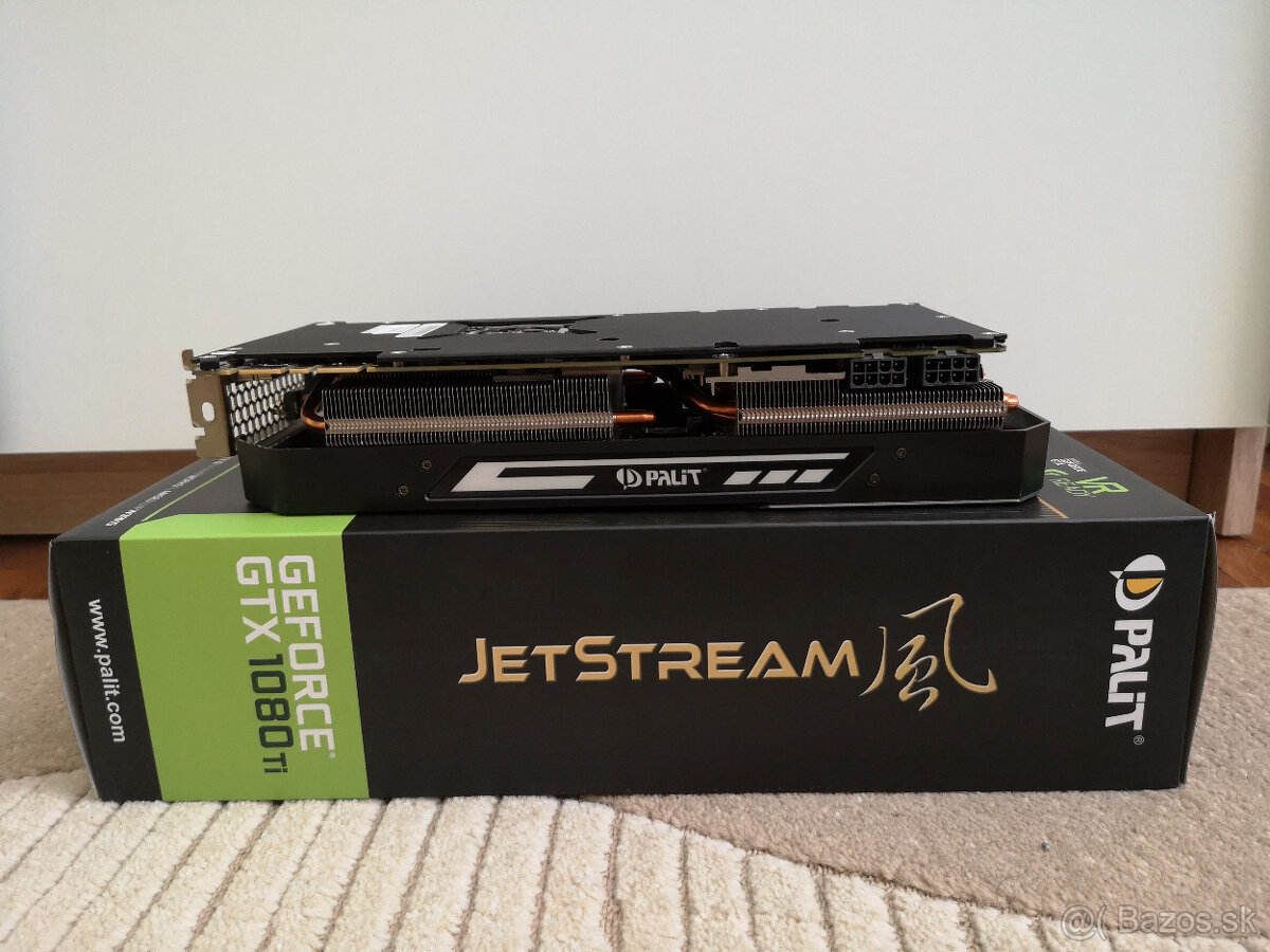 Predám Palit GeForce GTX 1080 Ti JetStream 11GB - 6