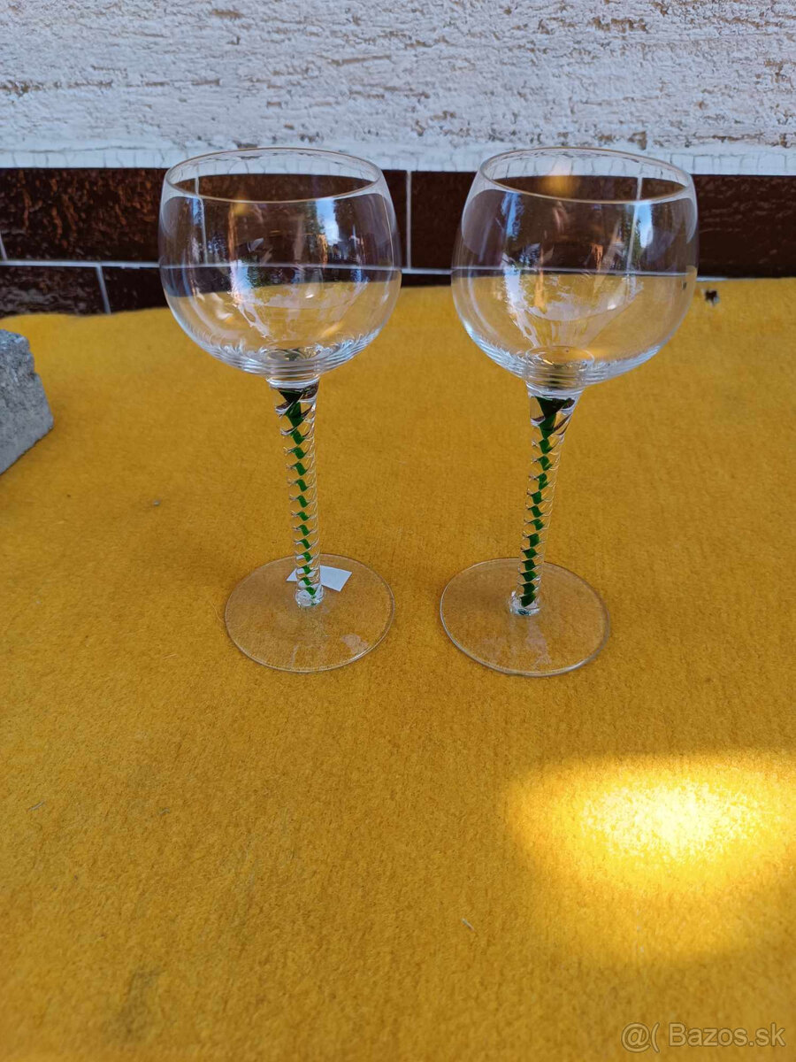 poháre na stopke 1. - 6