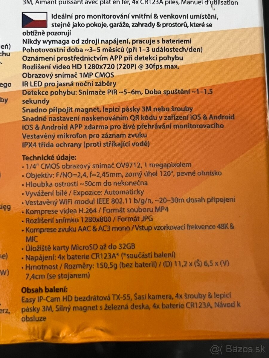 Bezdrôtová IP kamera - 6