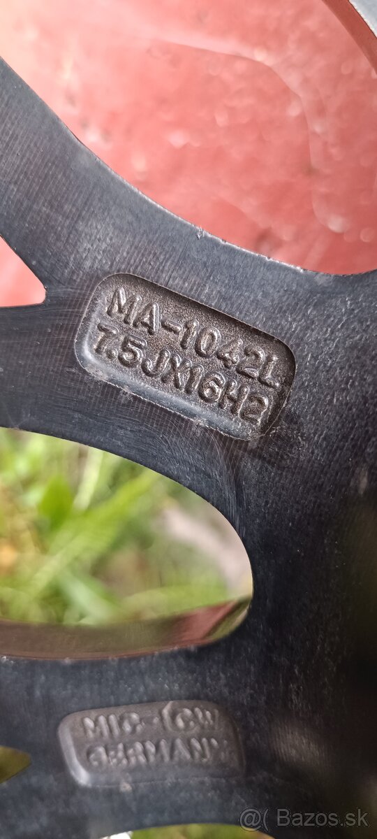 Zimné pneumatiky Bridgestone+Al disky - 6