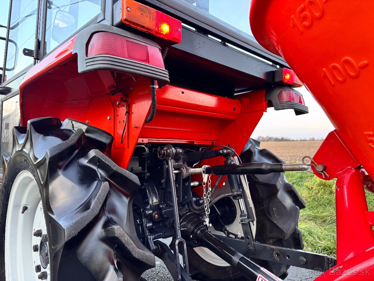 KUBOTA GL23 vyhřívaná kabina • radlice + sypa - 6