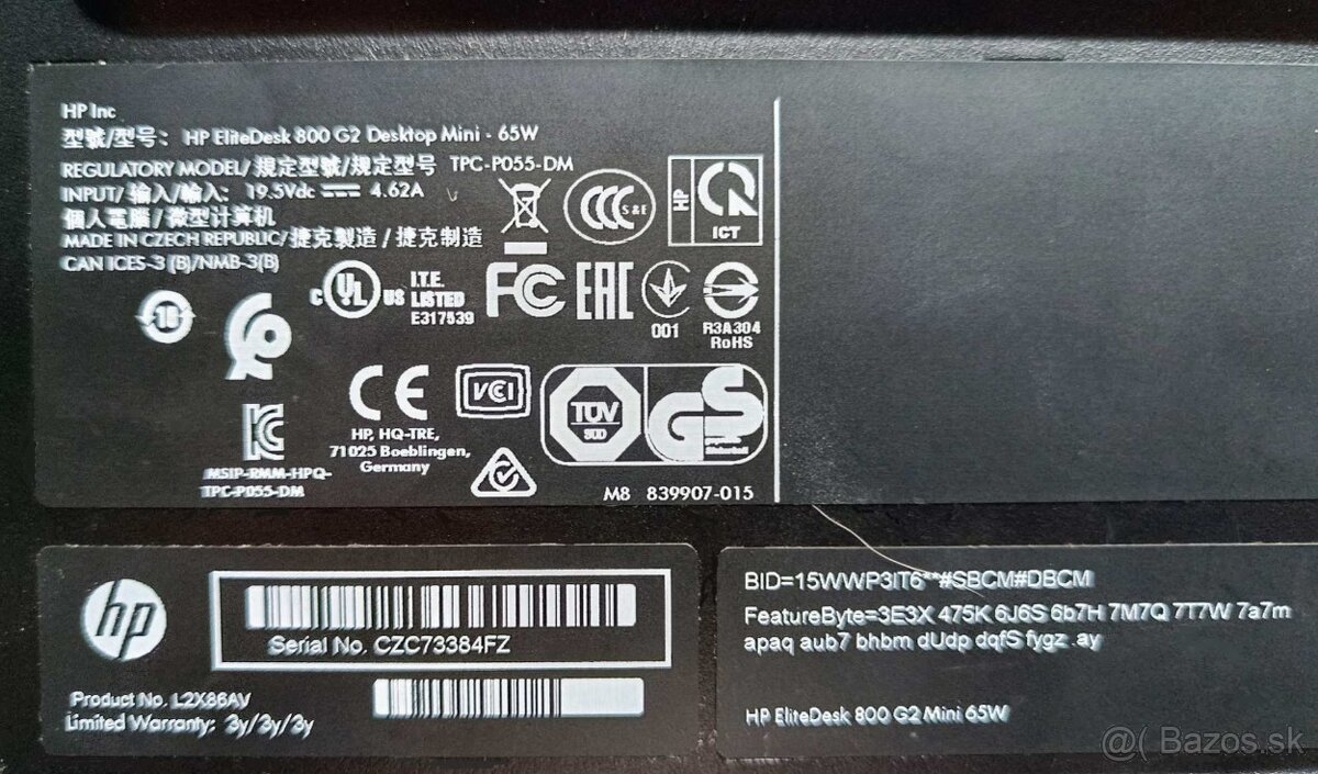 ✔️ Komplet počítač 4x3,6GHz +8GB ram+ 512GB SSD + zaruka - 6