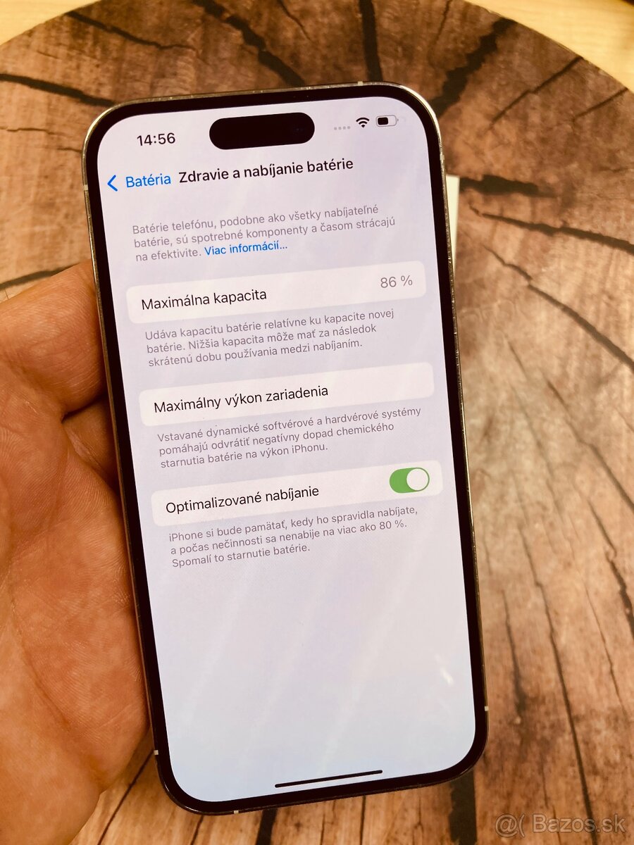 iPhone 14 pro 128 Sillver batéria 87% nádherný top stav - 6