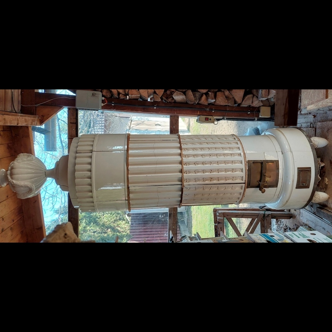 Starozitná kachlová pec - 6