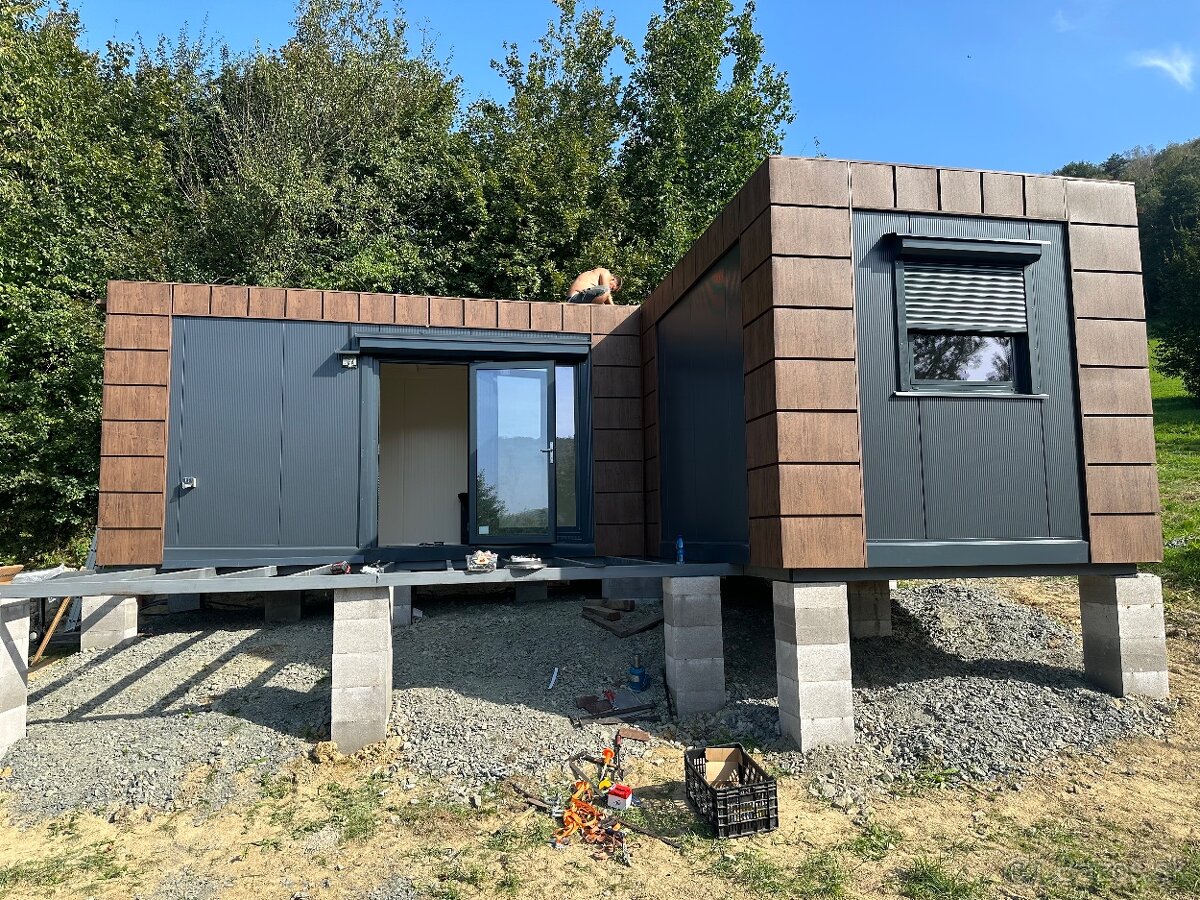 Dom, modulová stavba, kontajner, unimobunka, chata - 6