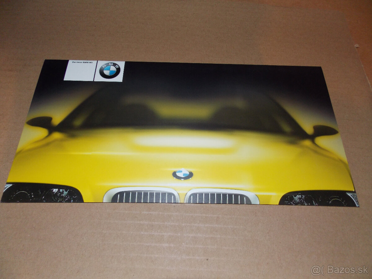 Prospekty katalog BMW 8 E31 850 840 M3 E46 6 E24 Z1 7 E38 M5 - 6