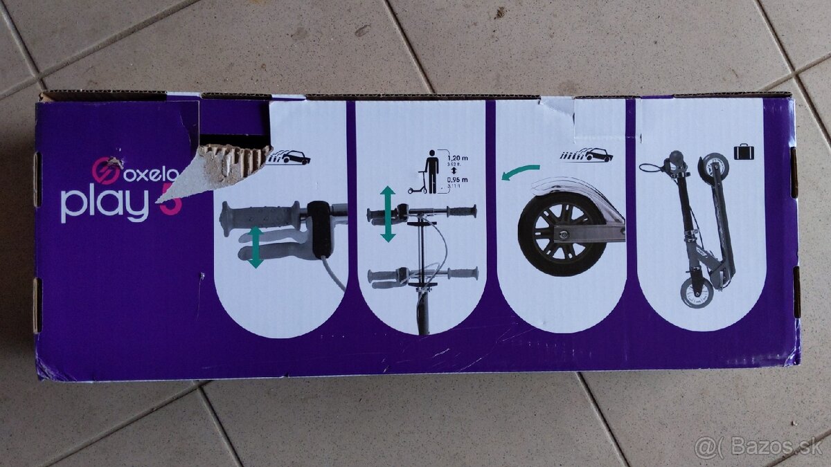 Kolobežka Oxelo 4-6 rokov/ 0,95-1,2m - 6