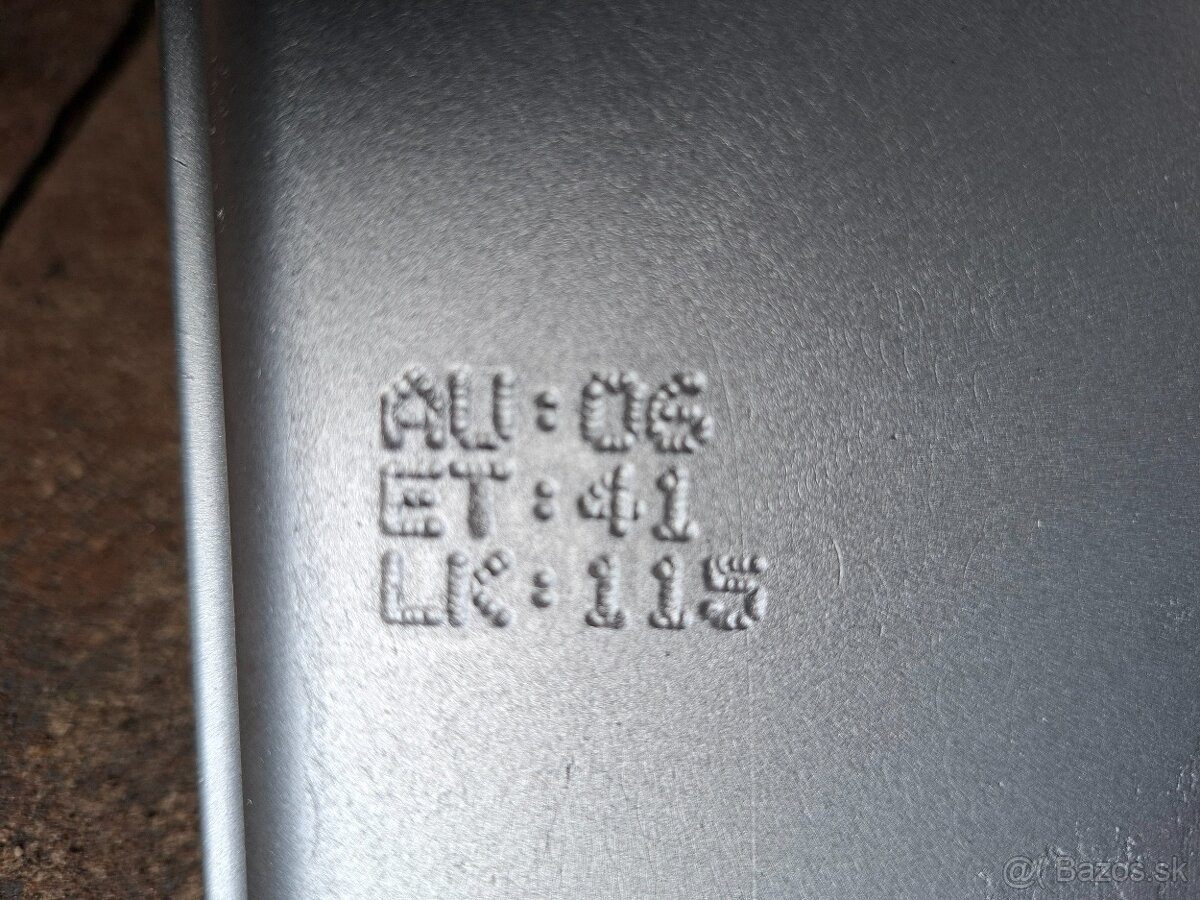 Predám hlinikové disky Chevrolet/Opel--R16 - 6