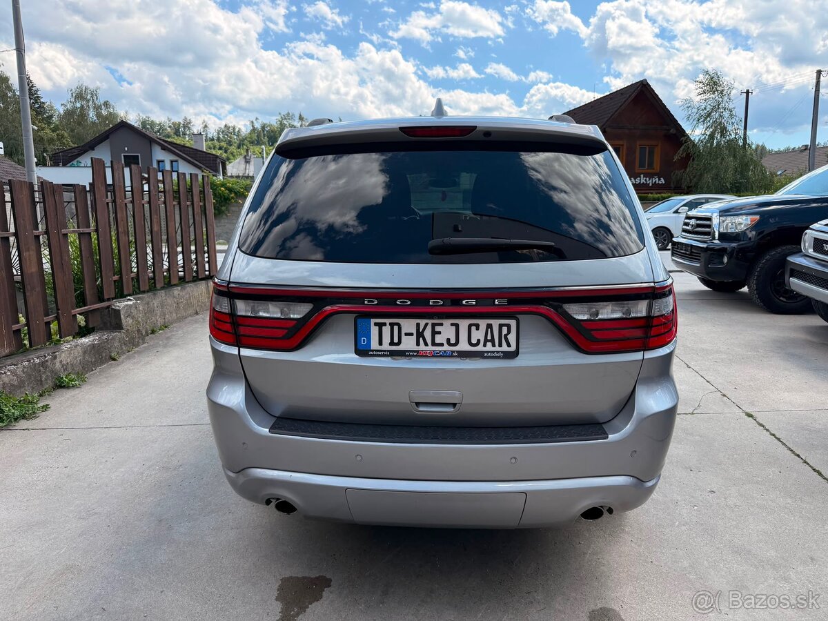 2017 Dodge Durango Sport 3,6 V6 4x4 Koža Šíber - 6