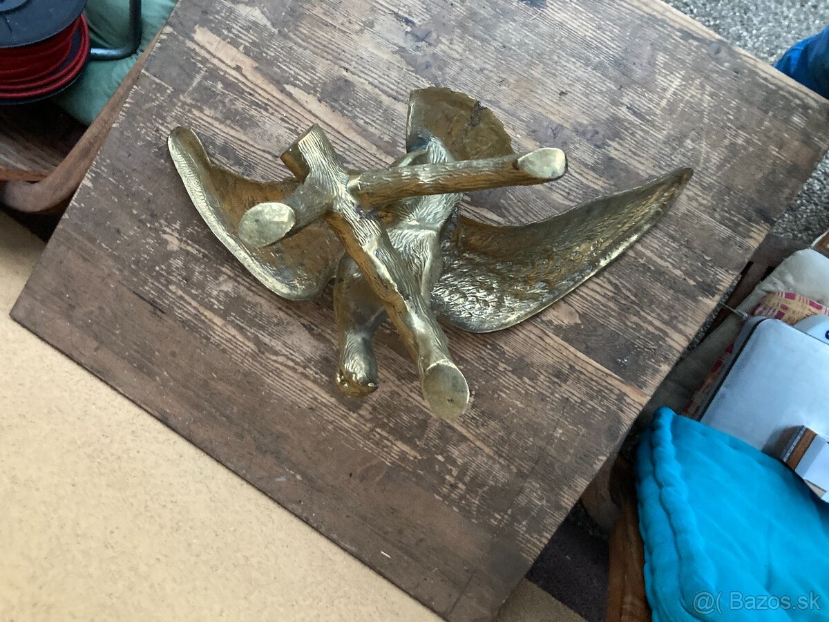 Socha Orla - mosaz - 6