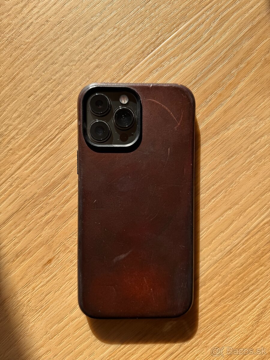 Horween Leather NOMAD kryt s Magsafe na iPhone 13 Pro Max - 6