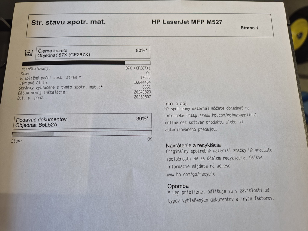 HP LaserJet Enterprise M527f (F2A77A) - 81055 strán - 6
