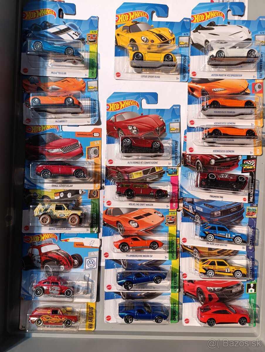Hot wheels v blistroch - 6