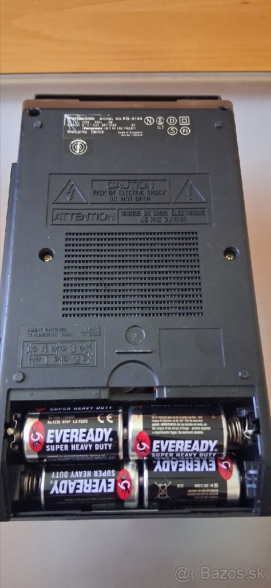 Kazeťák Panasonic - 6