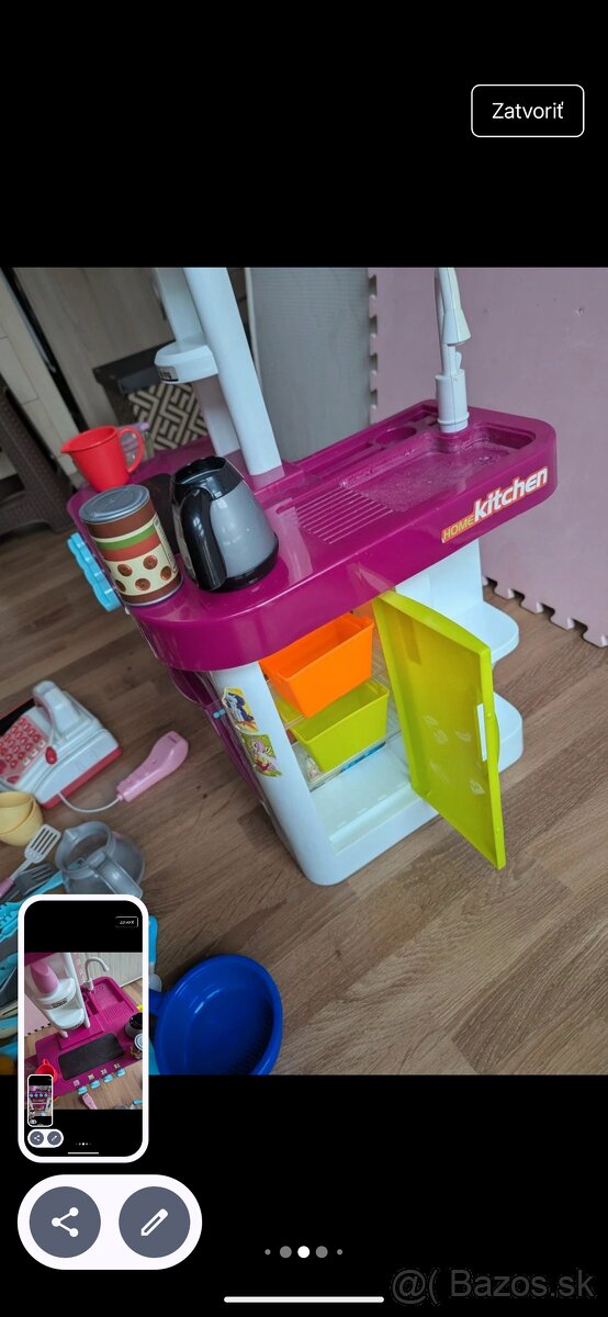 Detska kuchynka s prislusenstvom - 6