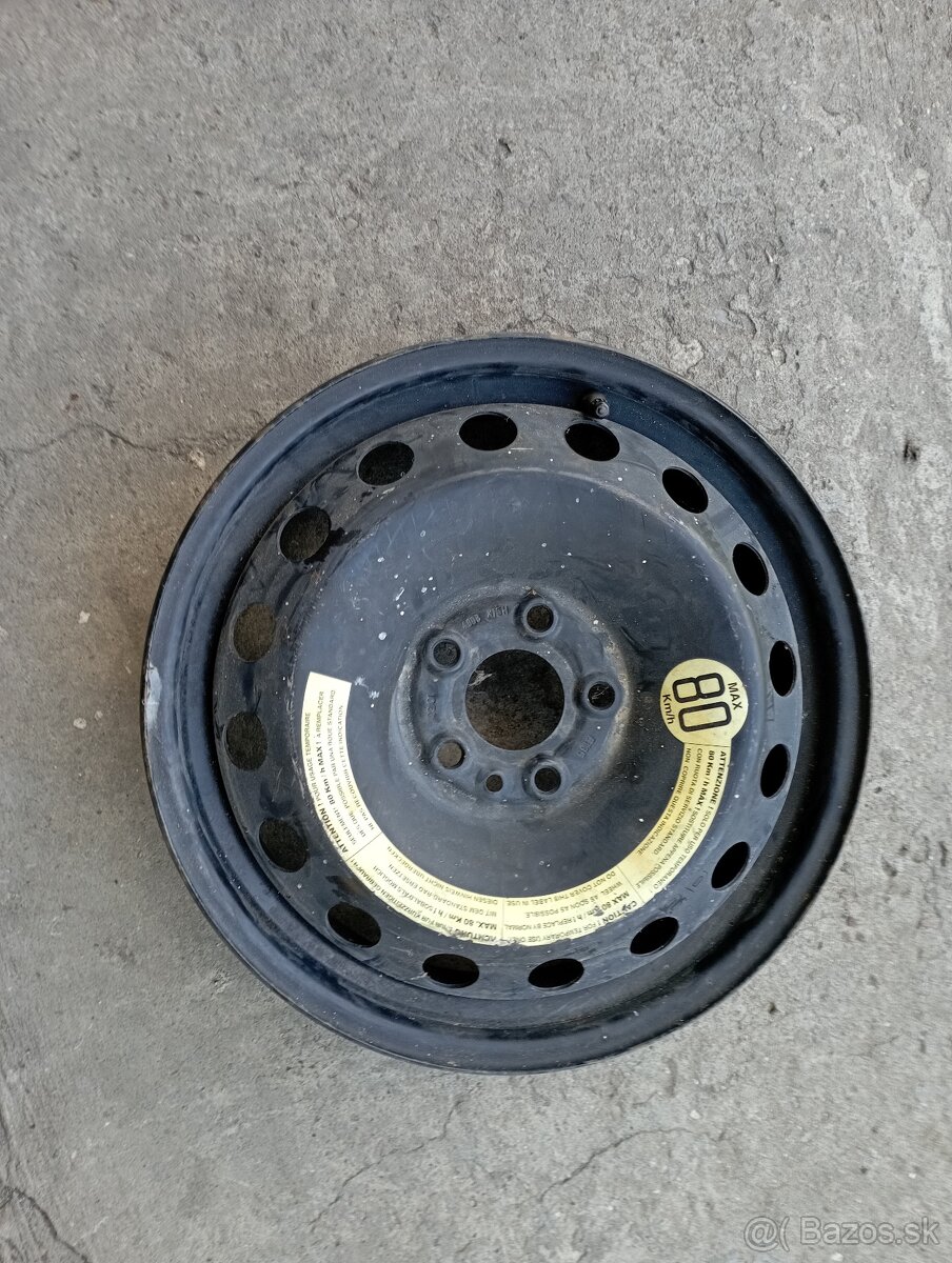 Dojazdove koleso T115/70D14 - 6