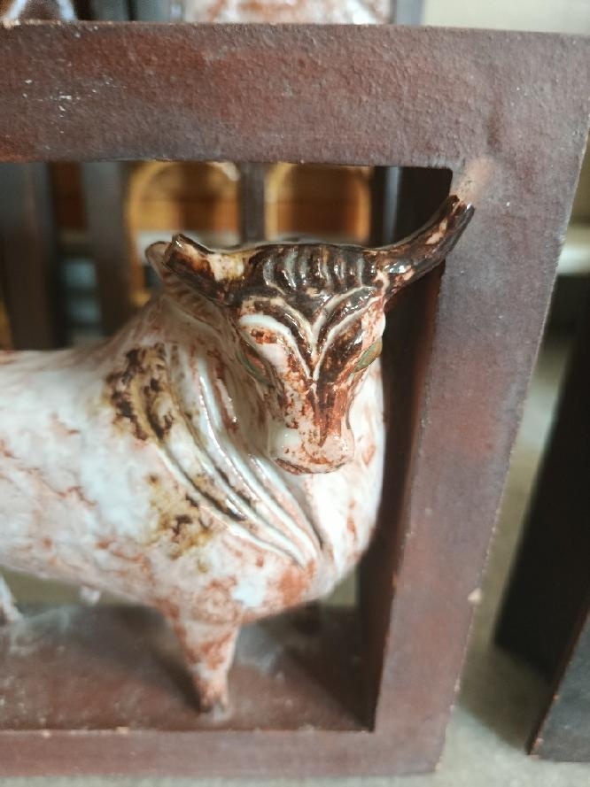 Staré dekoratívne keramické kachle - 6