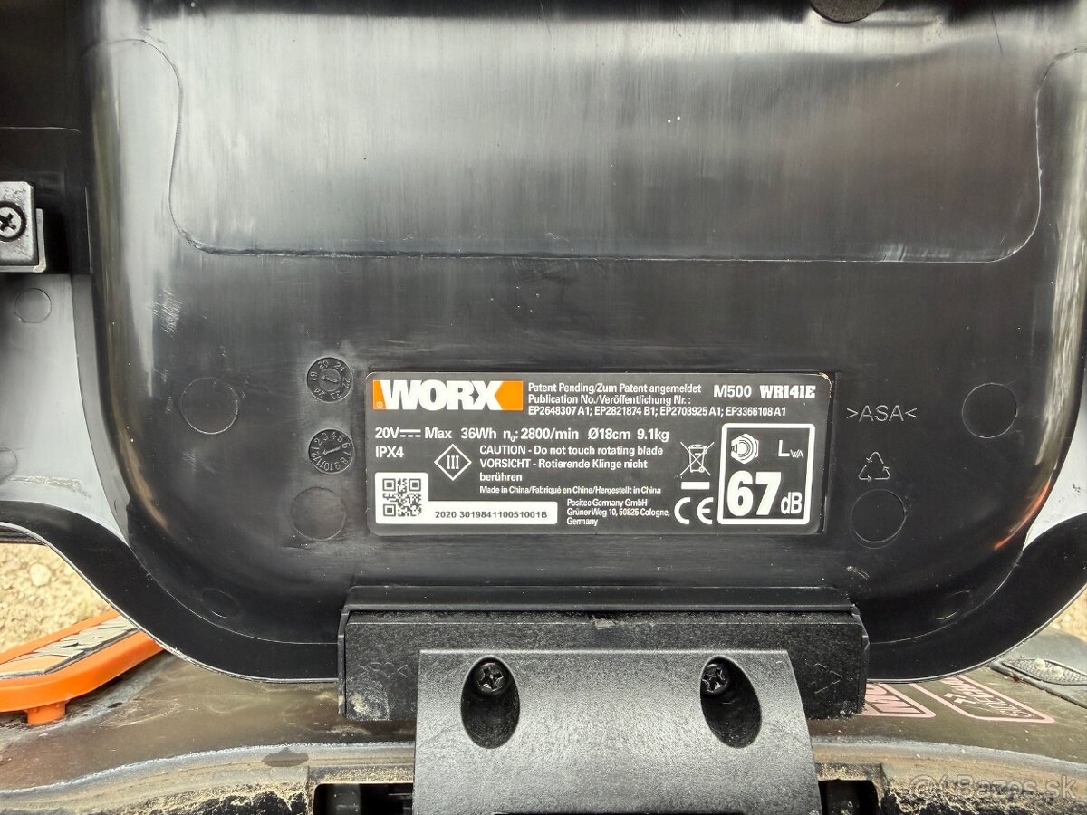 Robotická kosačka Worx Landroid M500 WR141E - 6