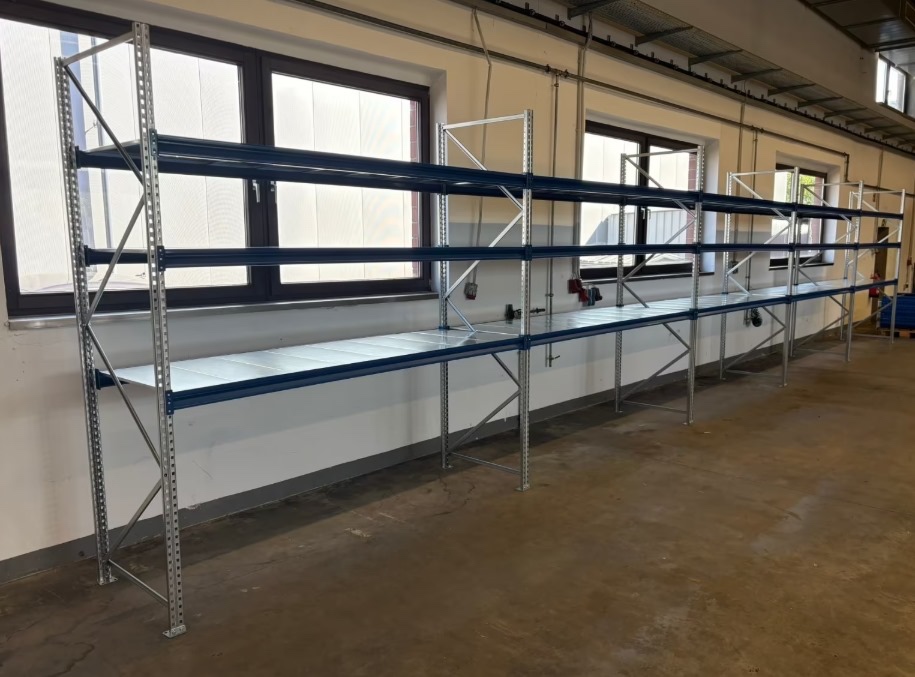 Skladovy kovový regál, 450kg nosnosť - 6