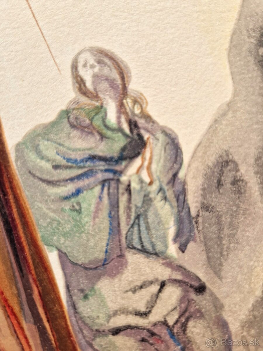 SALVADOR DALI - Zjavenie Krista (Dante - Božská komédia) - 6