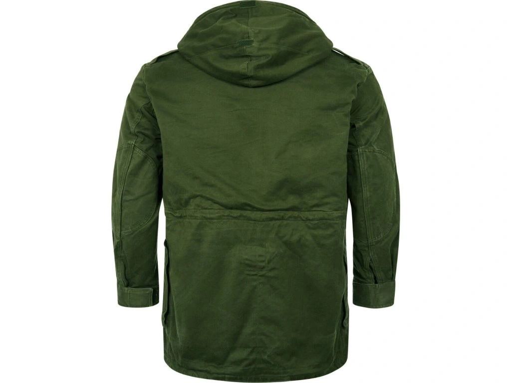 Poľná bunda s kapucňou M64 zelená Belgicko original - 6