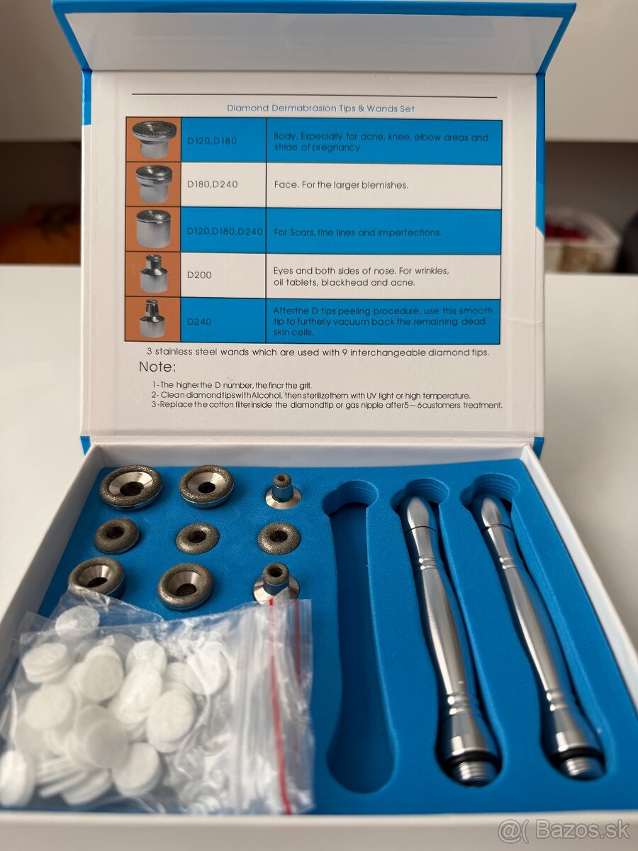 Diamantová mikrodermabrázia - prístroj - 6