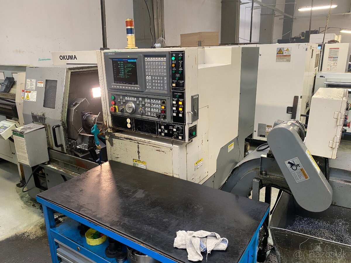 CNC sústruh , OKUMA ES - L8 ,, - M - 6