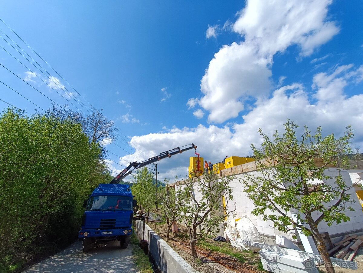 Autodoprava s hydraulickou rukou - 6