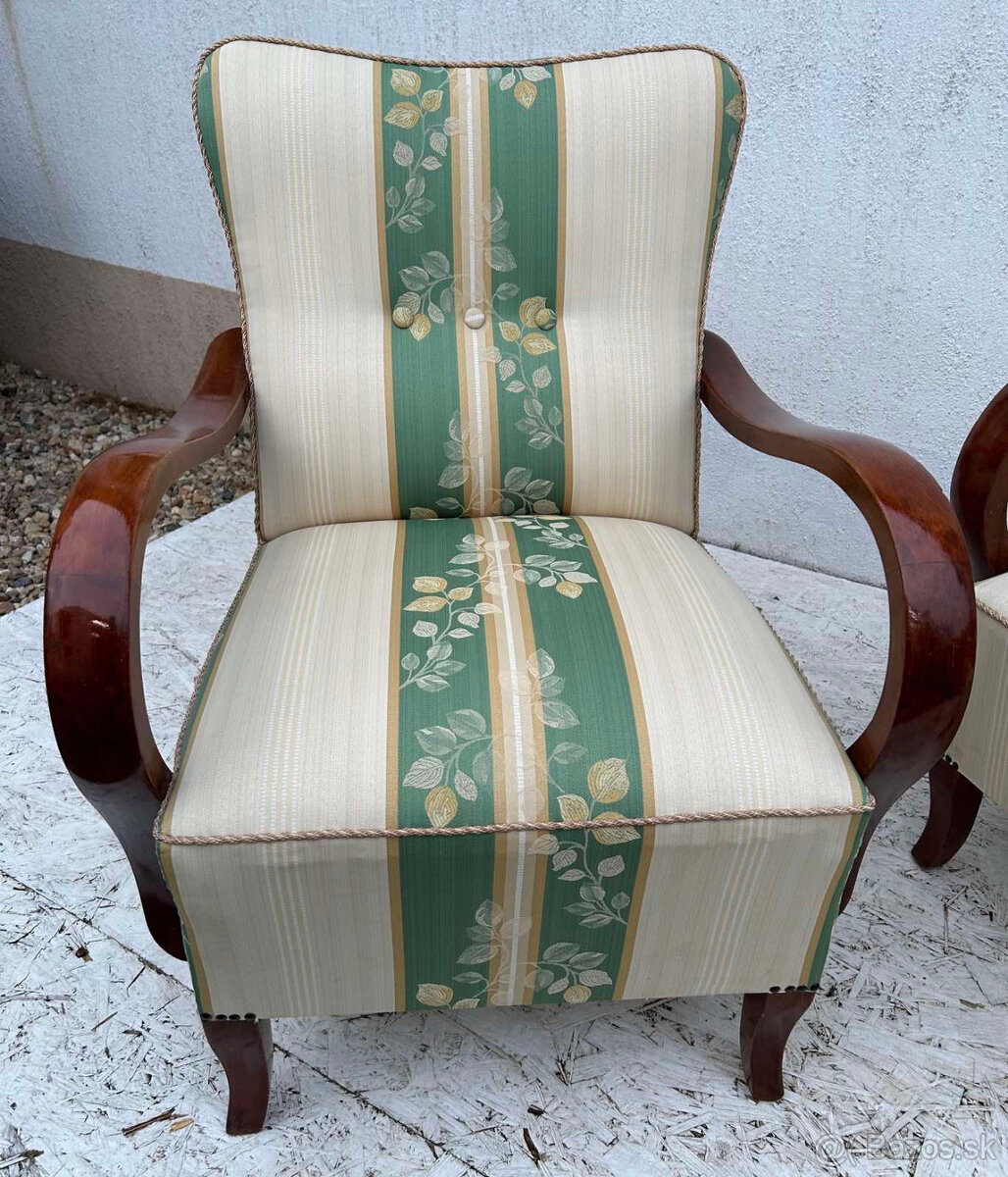 Art DECO kreslá - F125 - 6