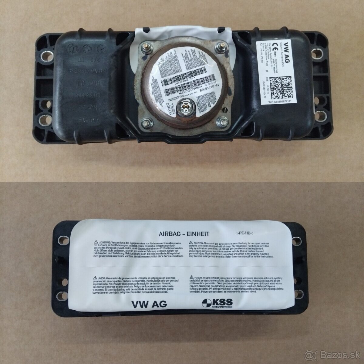 airbagy, pásy, senzory Octavia 3 - 6