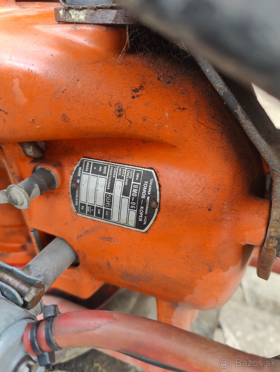 Predám rotovator robi 52/tomos - 6