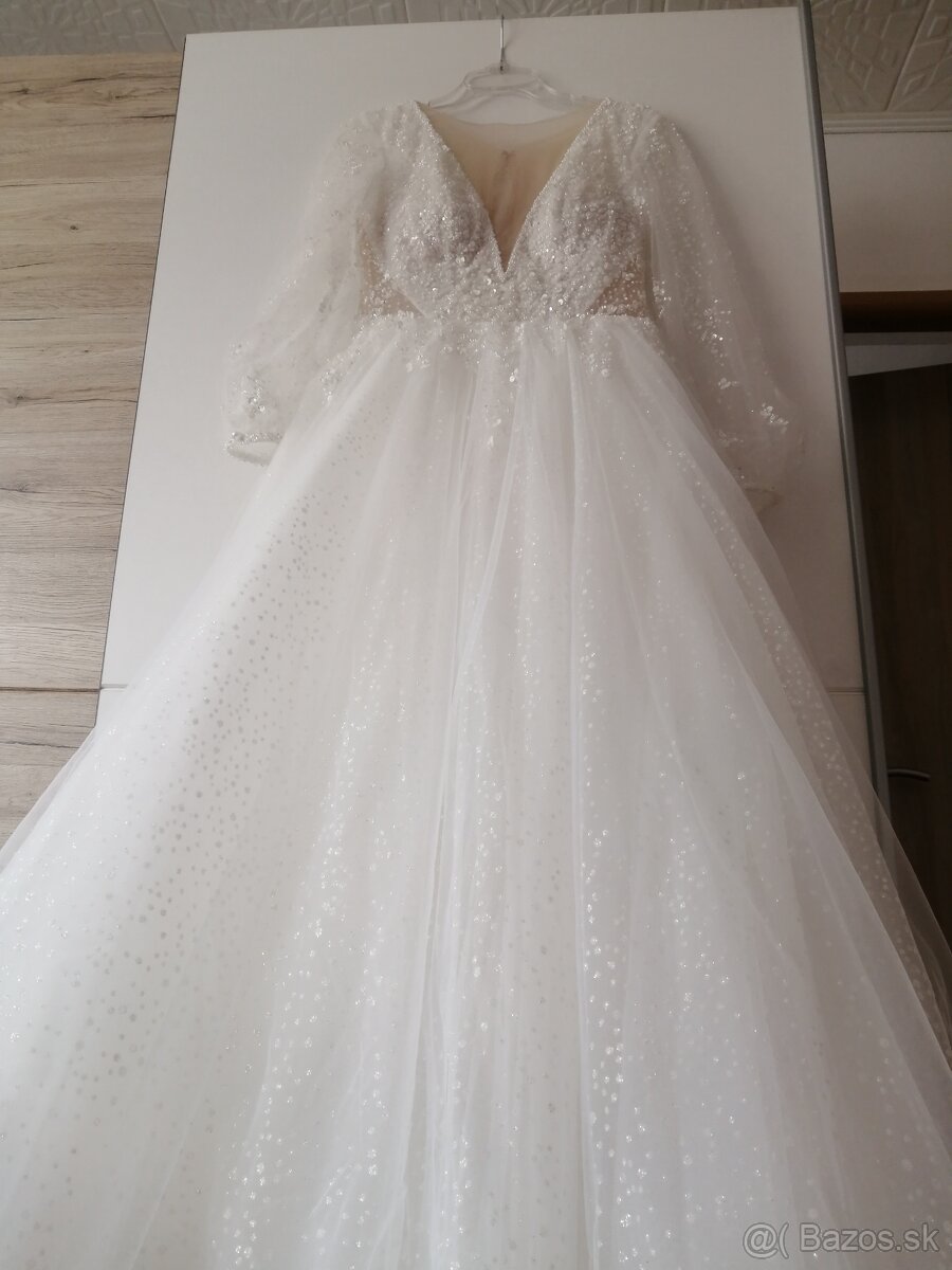 Svadobné šaty M 38 - 6