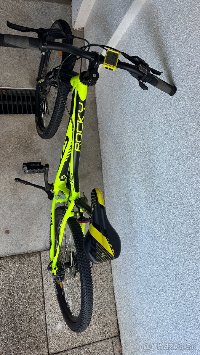 CTM ROCKY 4.0 matná reflexná žltá/čierna - 6