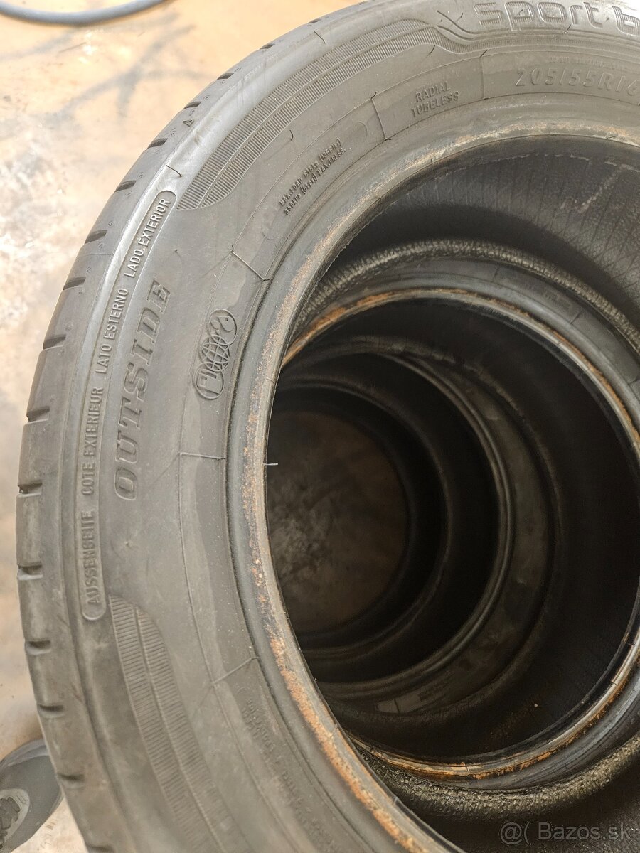 205/55R16 DUNLOP LETNÉ - 6