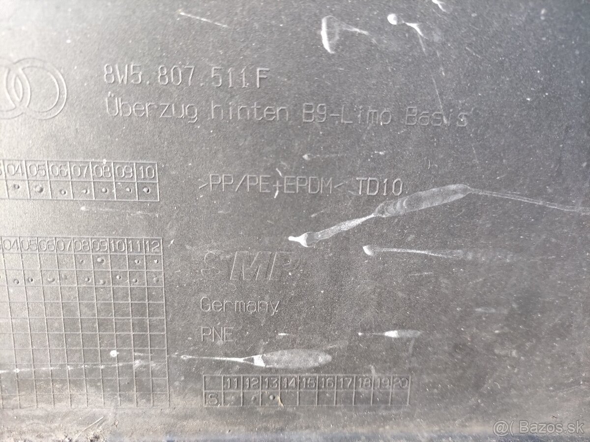 Zadný nárazník Audi A4 - 6