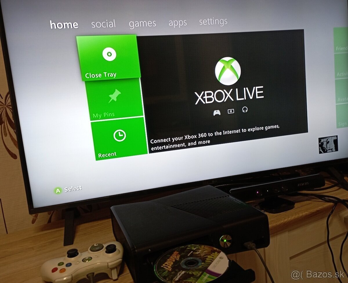 XBOX 360 SLIM 4GB aj s kinectom - 6