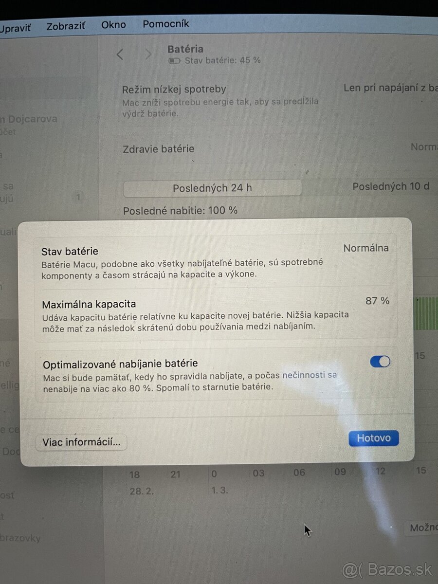 MacBook Air M1 2020 13” 8GB RAM - 6