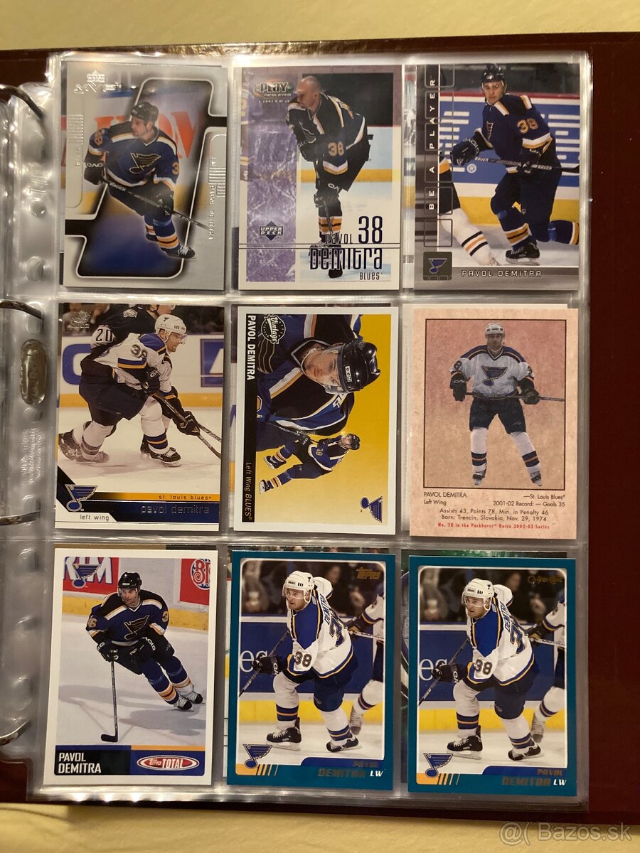 Slovaci v NHL - hokejove karty - 6