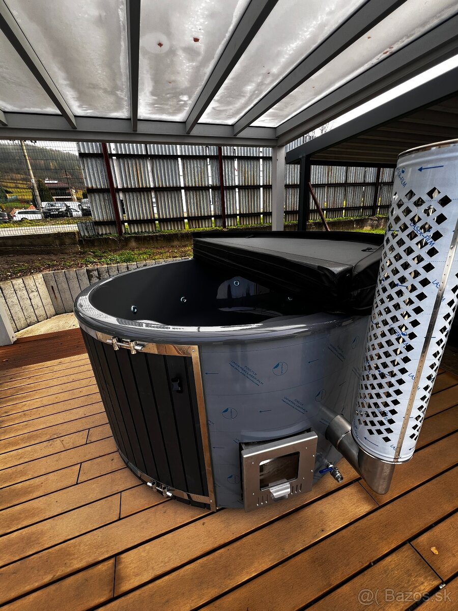 Luxusná kúpacia kaďa s integrovanou pecou - 6