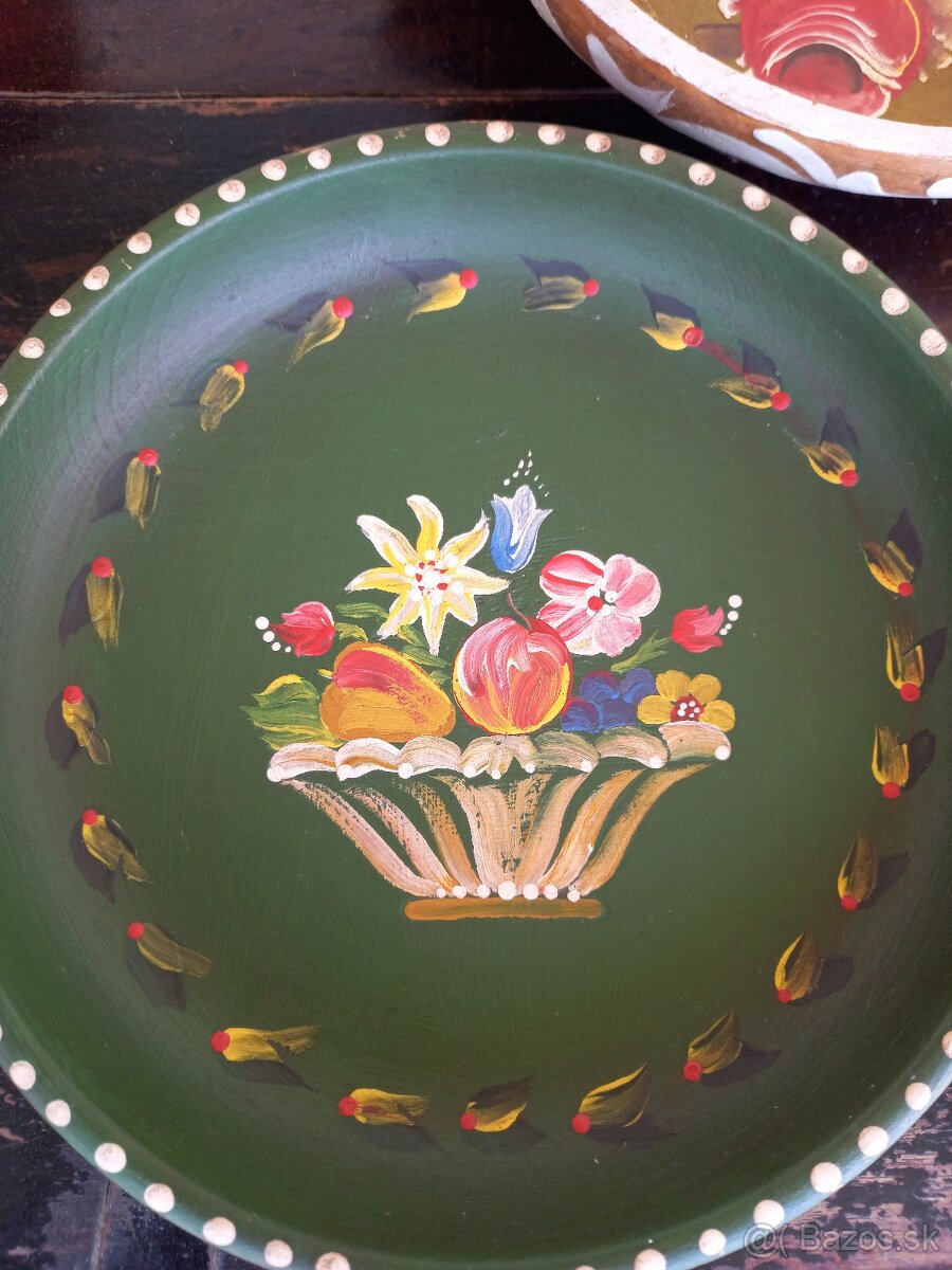 Malované dekorácie z dreva - 6