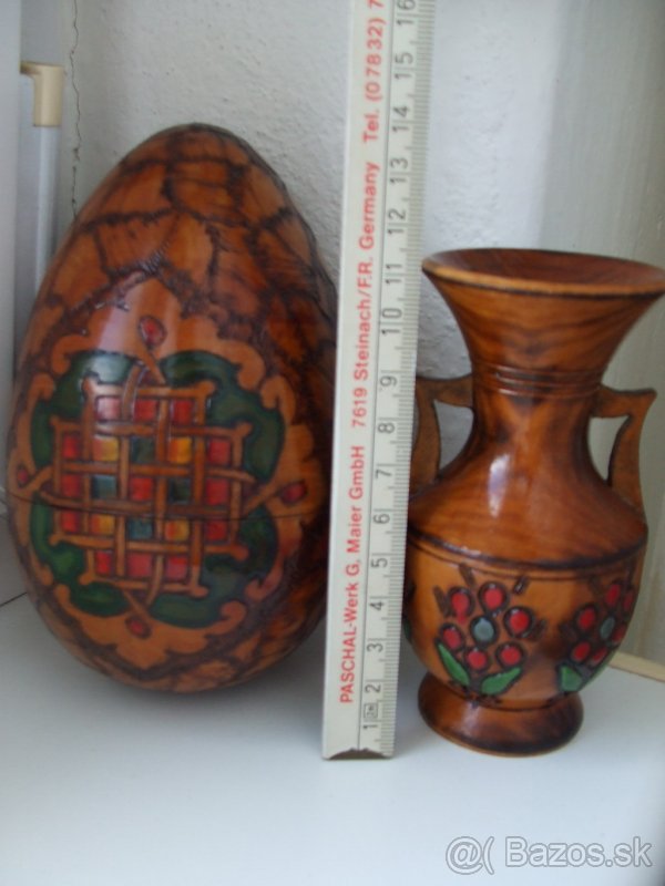 Predám vázy a vázičky....a drevené dekorácie - 6