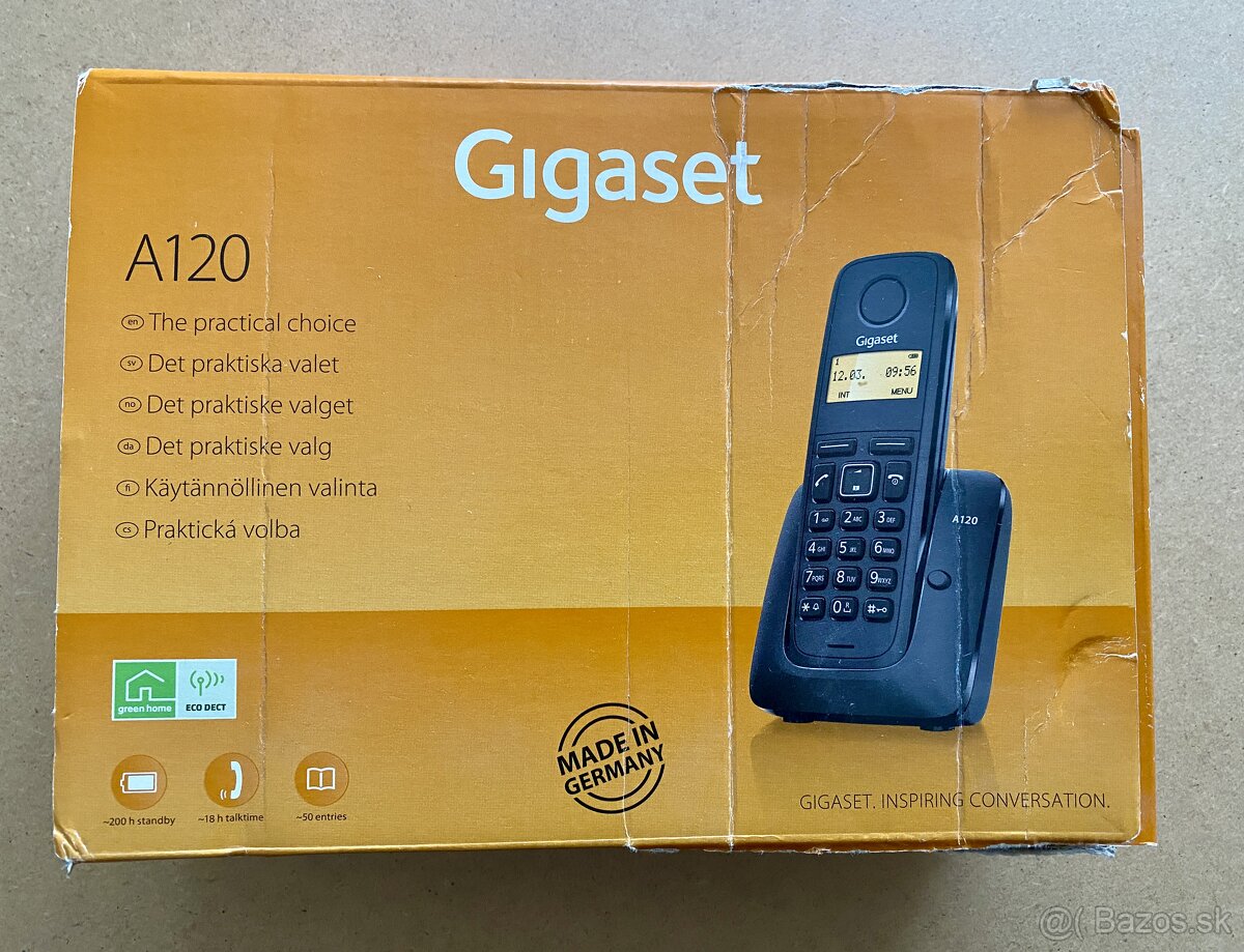 Bezdrôtový telefón Gigaset A120 - 6